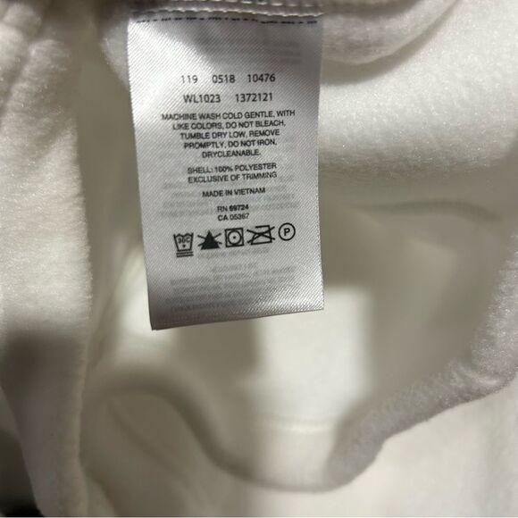 Columbia Benton Springs Fleece Vest in Seasalt Color White - Picture 8 of 9